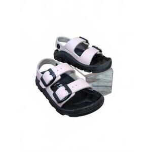 Birkenstock Pink‎ Black Mogami Adjustable Strap Sandals Youth Size US 9   Eu26